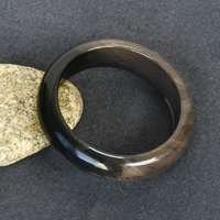 木化石（珪化木）バングル002_61mm