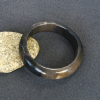 木化石（珪化木）バングル026_63mm